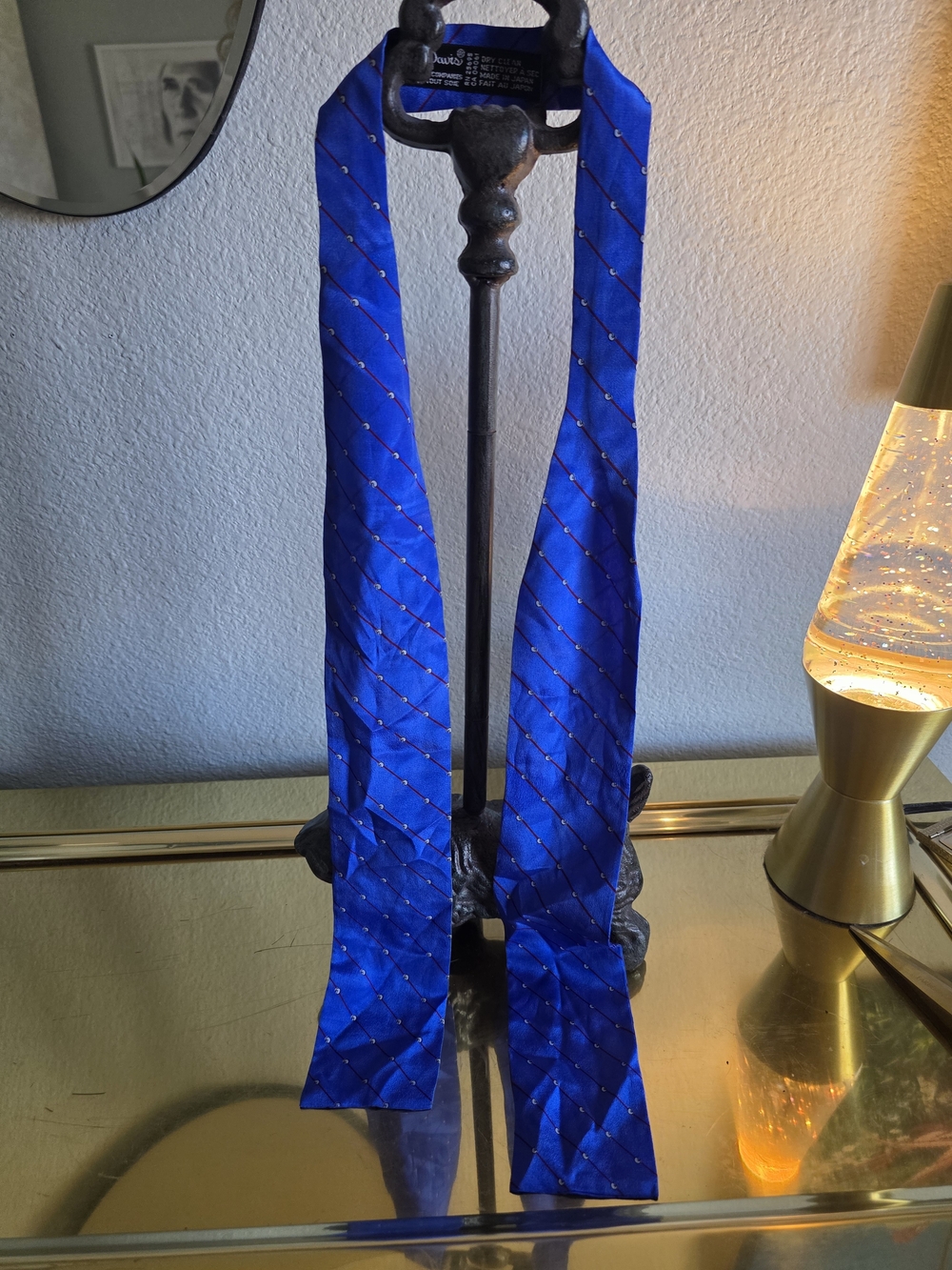 Silk Blue Tie Soie